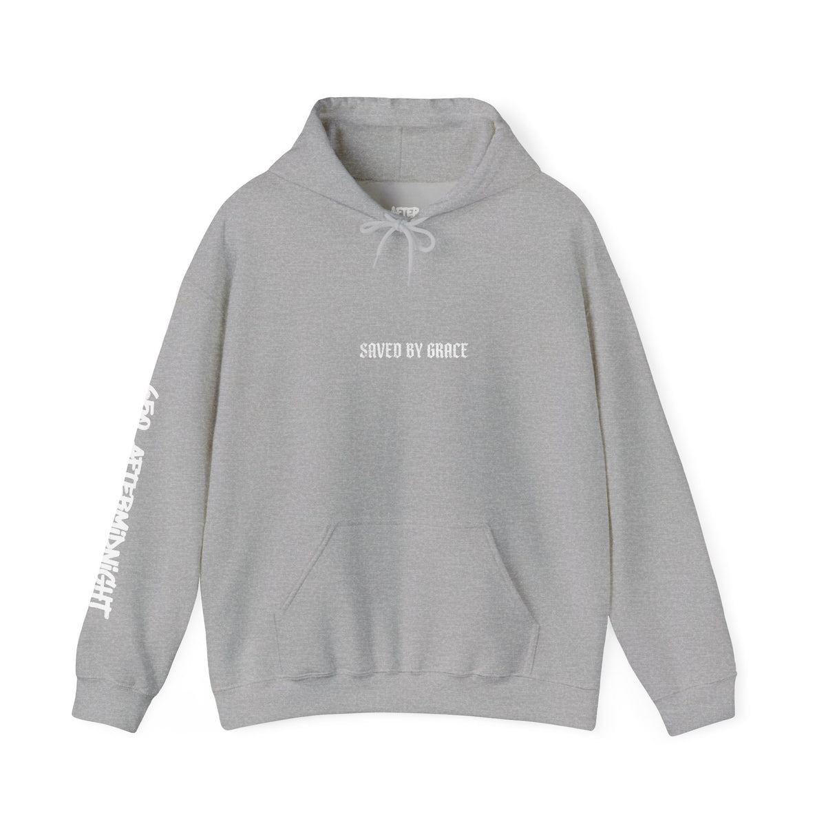 Saved By Grace Hoodie — Christian Faith Pullover (Ephesians 2:8)