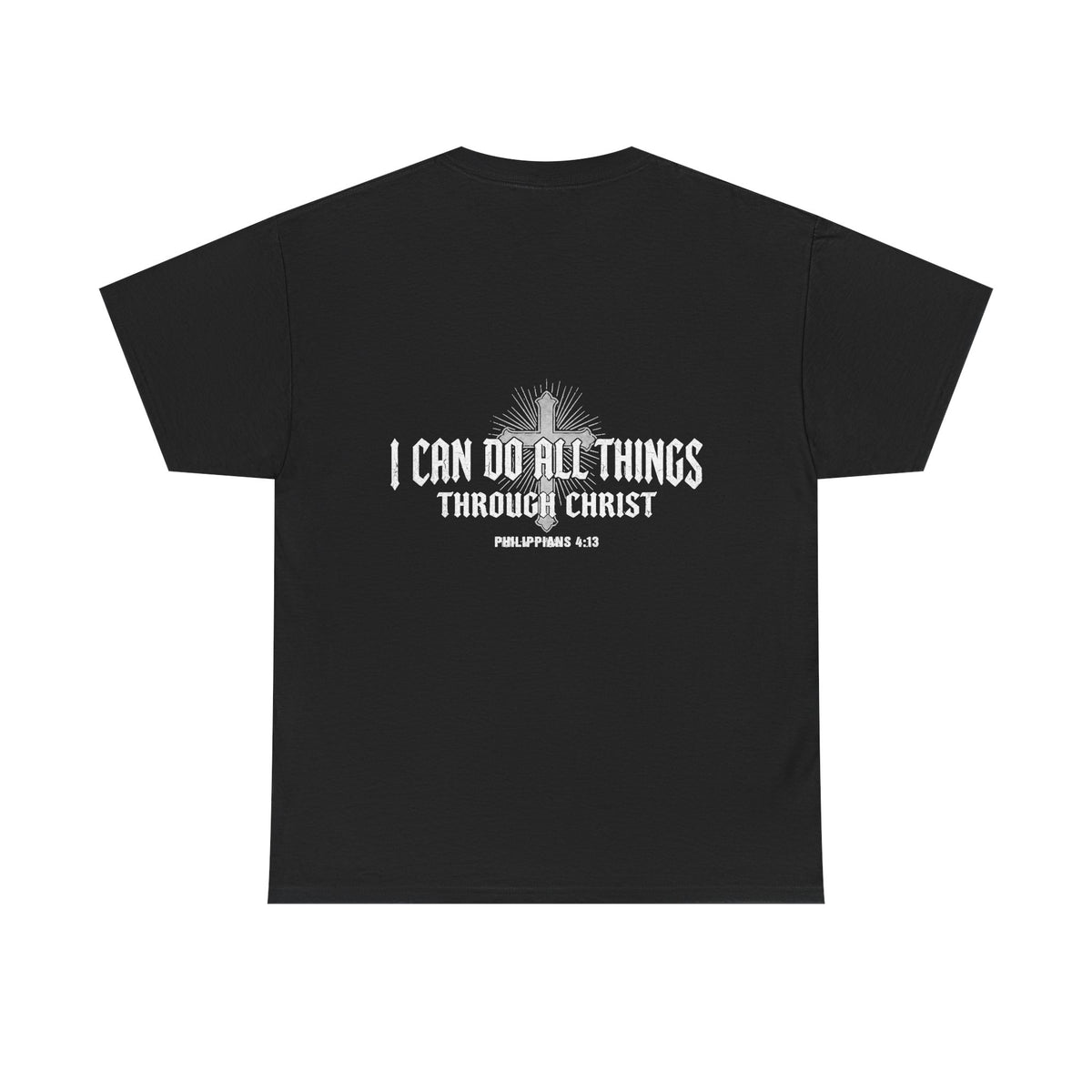 I Can Do All Things Tee – Christian Faith Graphic T-Shirt (Philippians 4:13)