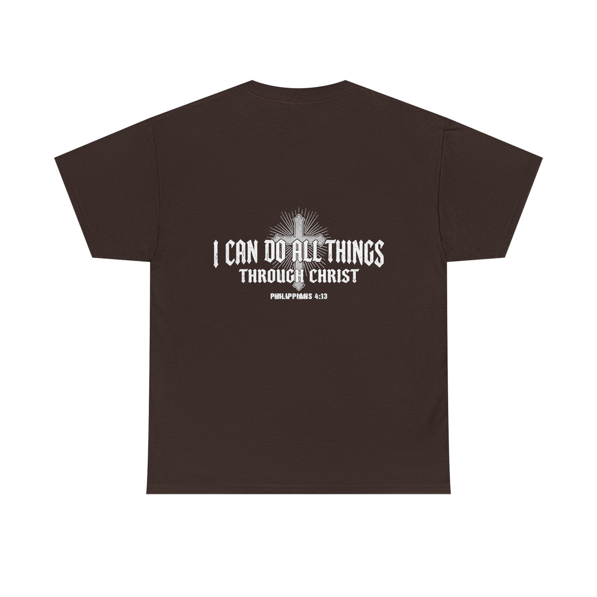 I Can Do All Things Tee – Christian Faith Graphic T-Shirt (Philippians 4:13)