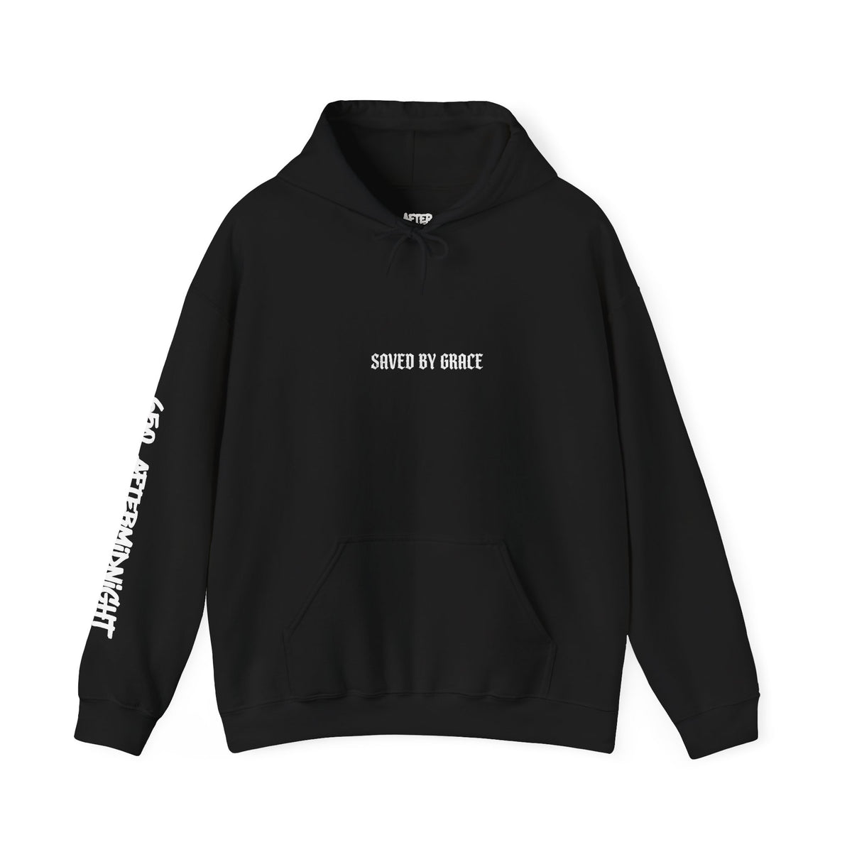 Saved By Grace Hoodie — Christian Faith Pullover (Ephesians 2:8)