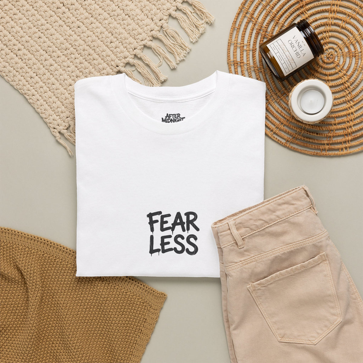 Faith Over Fear T‑Shirt — Bold Inspirational Christian Tee