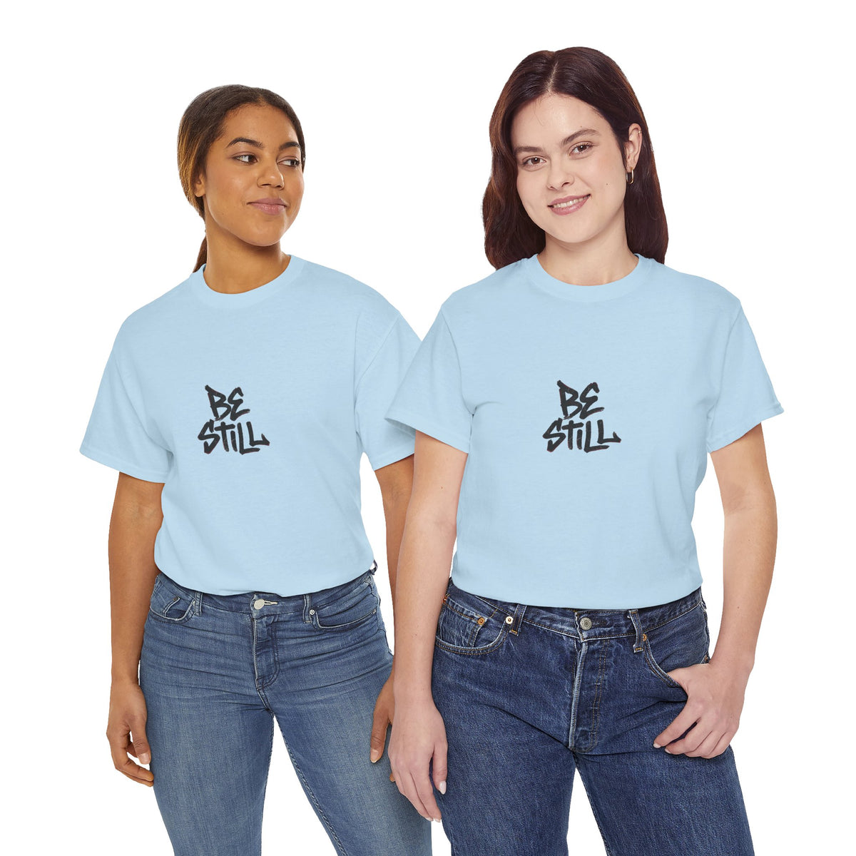 Be Still T‑Shirt – 'Be Still and Know That I Am God' Faith Tee