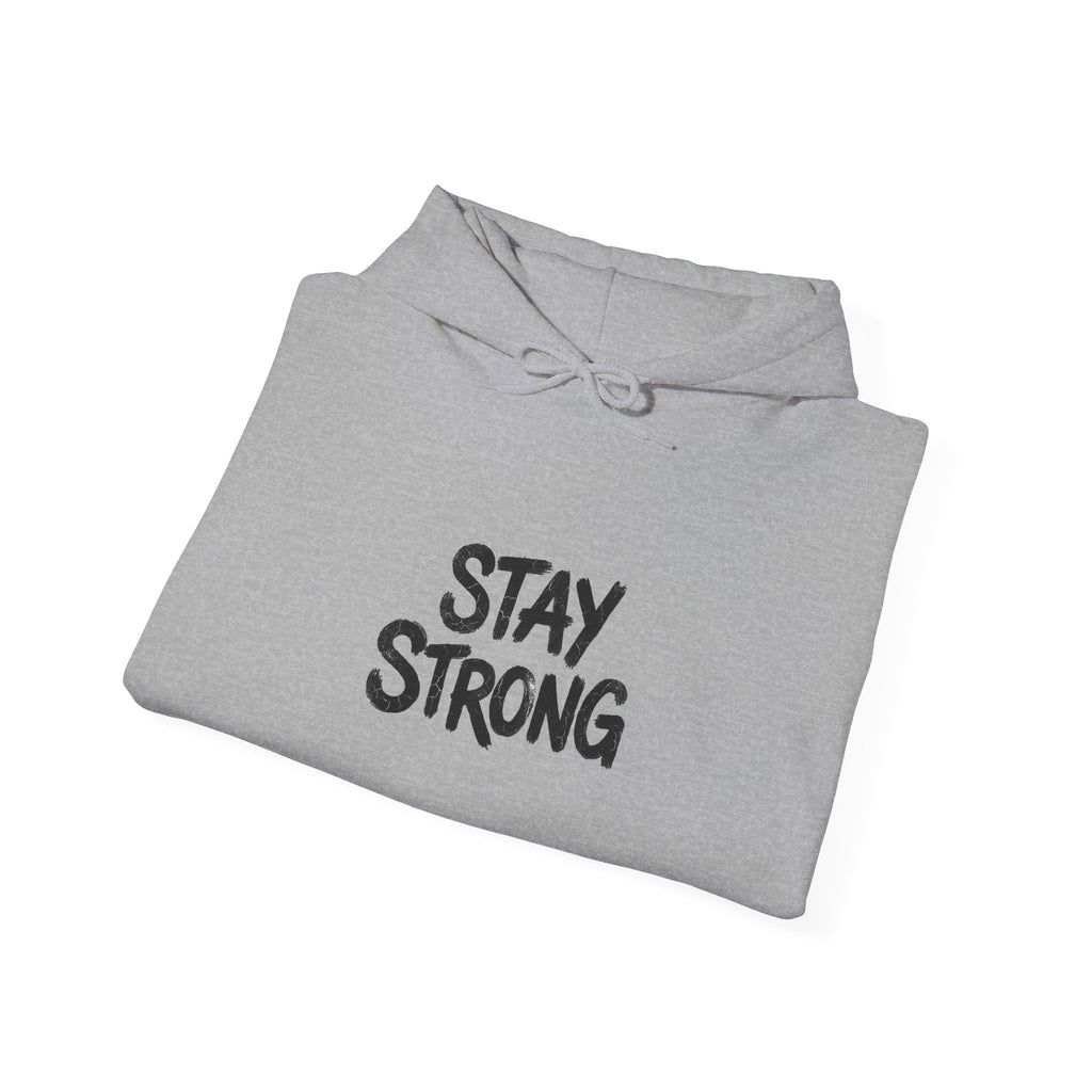 Christian Hoodie - "Stay Strong" Psalm 28:7