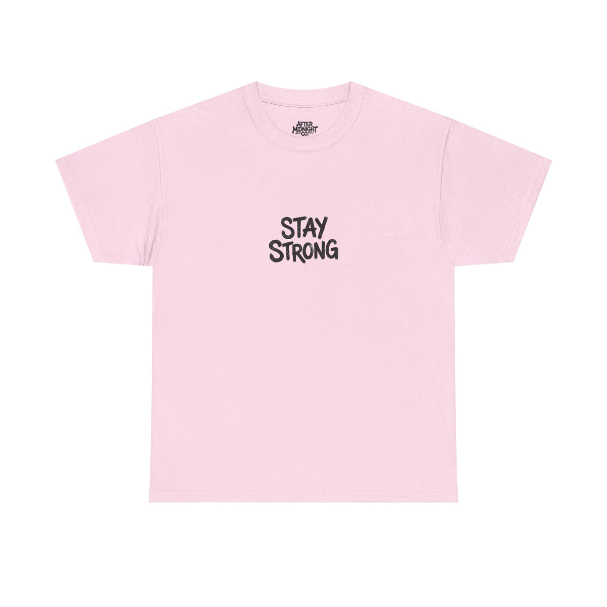 Stay Strong Christian Tee — “The Lord Is My Strength” Psalm 28:7 Inspirational T-Shirt