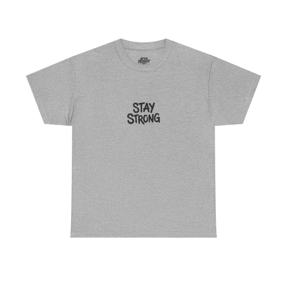 Stay Strong Christian Tee — “The Lord Is My Strength” Psalm 28:7 Inspirational T-Shirt