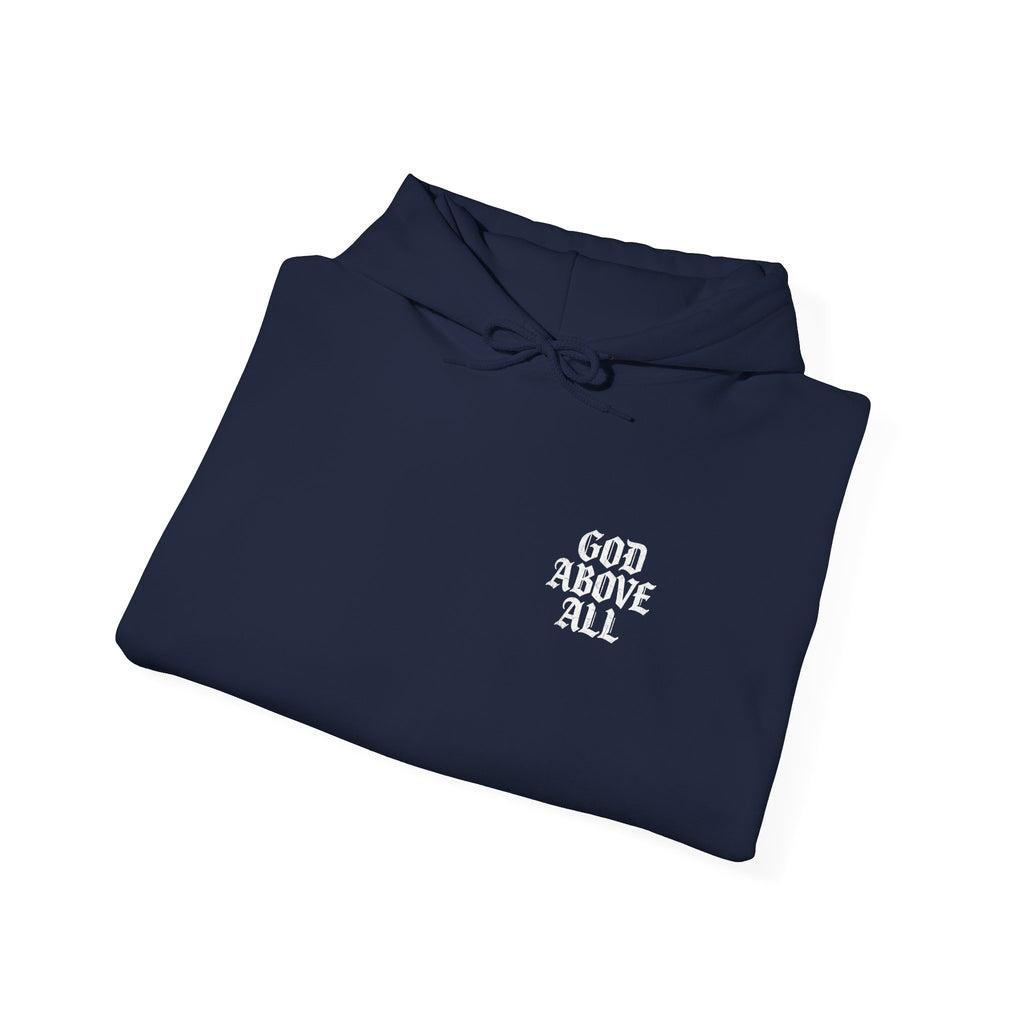 God Above All Hoodie – Christian Scripture Matthew 6:33 Pullover