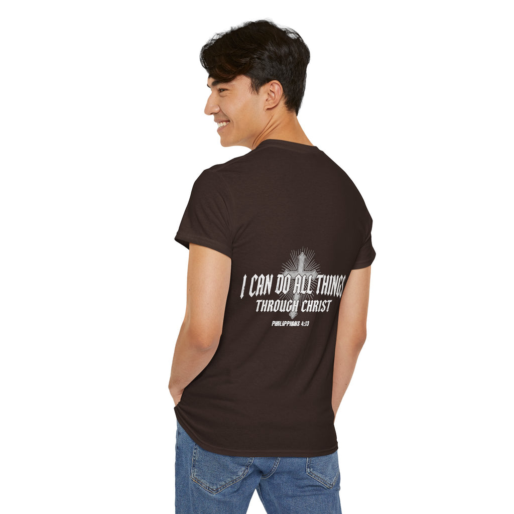 I Can Do All Things Tee – Christian Faith Graphic T-Shirt (Philippians 4:13)