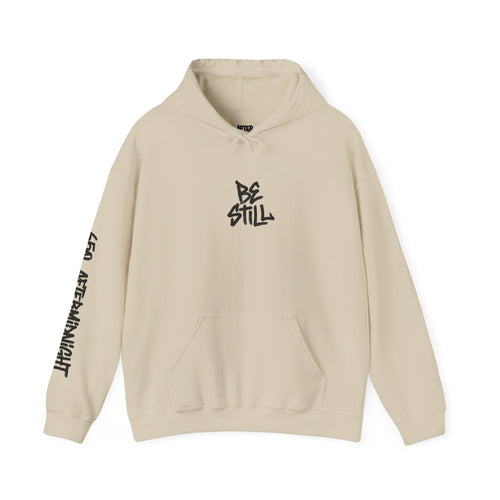 Be Still Hoodie — 'Be Still and Know That I Am God' Christian Graphic Hoodie