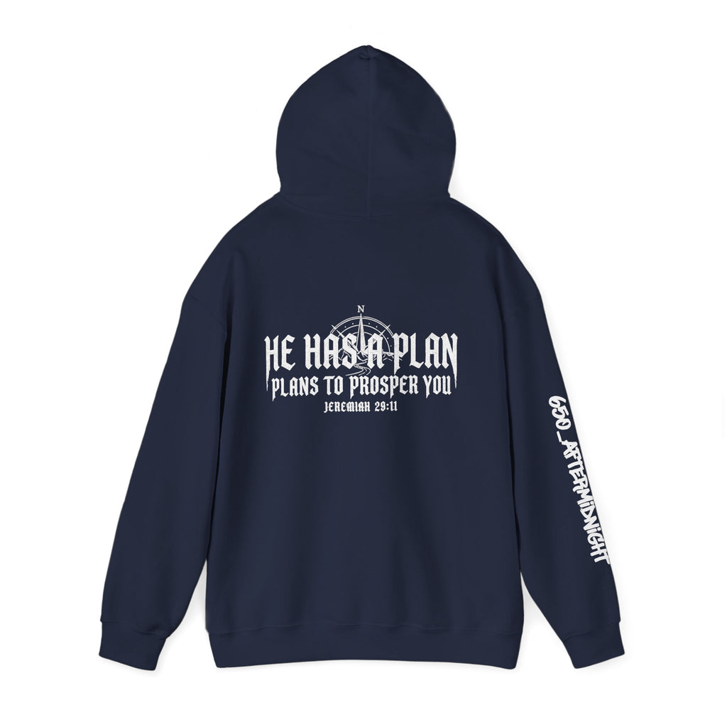 He Has a Plan Hoodie – Jeremiah 29:11 Inspirational Christian Hoodie