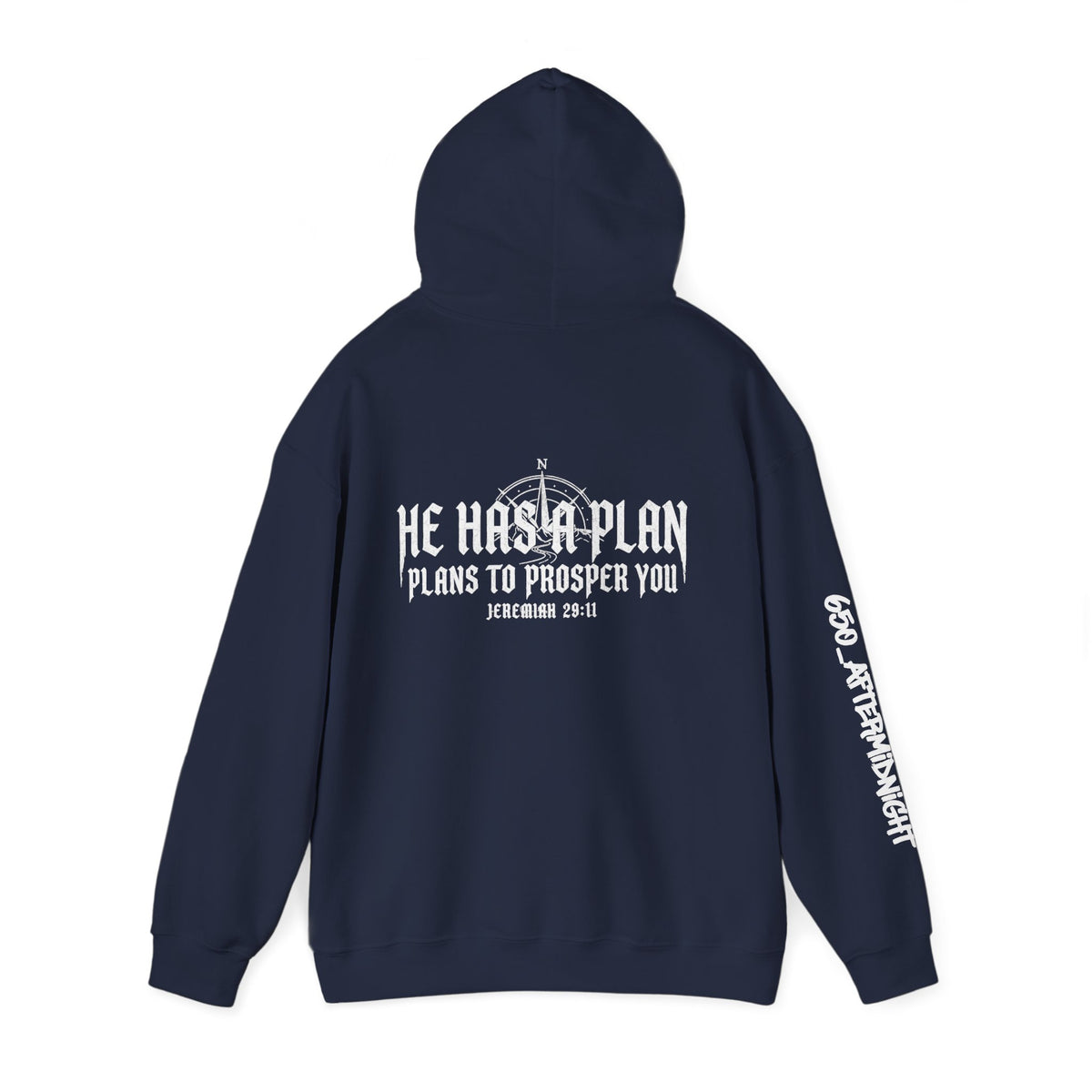 He Has a Plan Hoodie – Jeremiah 29:11 Inspirational Christian Hoodie